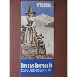 Prospekt 700 Jahr Feier der Stadt Innsbruck 1239 - 1939 (T) 