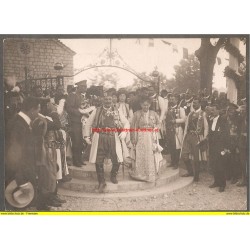 Foto I WK - Feierlichkeiten anläßlich der Erhebung Montenegros zum Königreich (12cm x 16,5cm) 